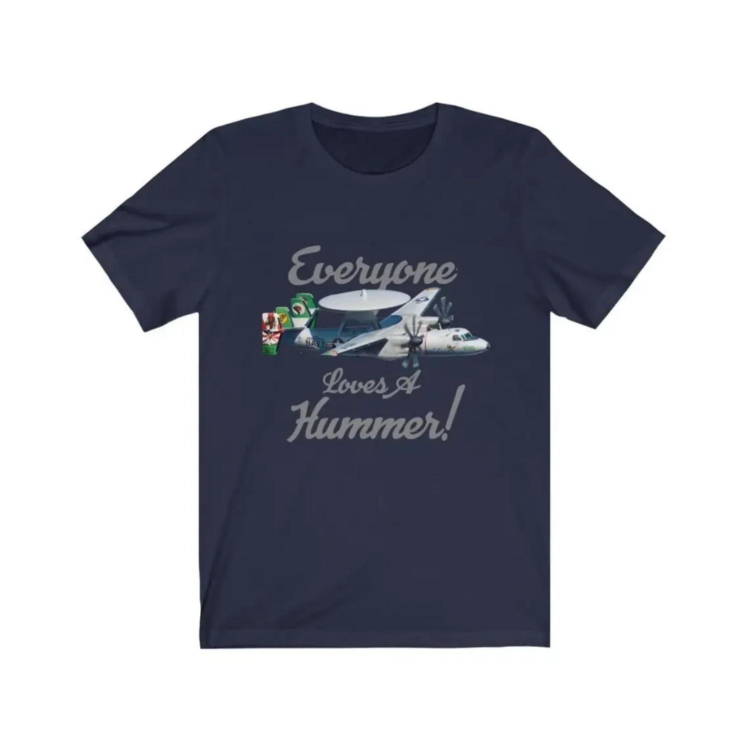 

E-2C Hawkeye Airborne Early Warning Aircraft T-Shirt 100% Cotton O-Neck Summer Short Sleeve Casual Mens T-shirt Size S-3XL S чёрный