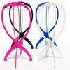Puntos Portable Solid Color Wigs Display Stand Head Mannequin Hair Hat Hairpiece Holder