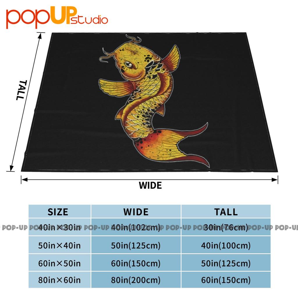 Koi Fish Angler Sea River Catfish Rod Ultra-Soft Blanket Quilt Winter Sofa Cover Bed Covers