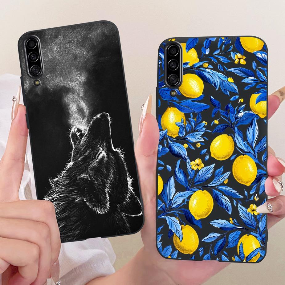 For Samsung Galaxy A90 5G Case SM-A908B Luxury Flowers Butterfly Painted Cover Soft Slim Phone Case For Samsung A90 A 90 5G Bags
