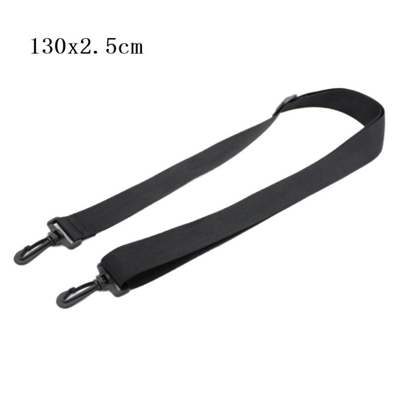 Black Long Straps Bag Part Accessories Adjustable Replacement Shoulder Bag Strap Detachable Belt Messenger Bags