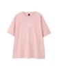 ONE POINT EMB T-SHIRT VARSITY LOGO (WEB&DEPOT Exclusive) Men's Short Sleeve T-Shirt Pink 783-5134049