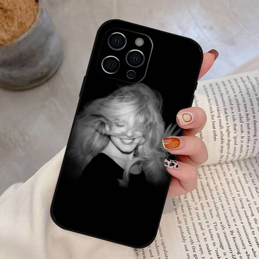 

Singer A-Adele Phone Case For iPhone 17, 16,15,14,13,12,11 Plus,Pro Max, Others Soft Black Cover iPhone14Pro