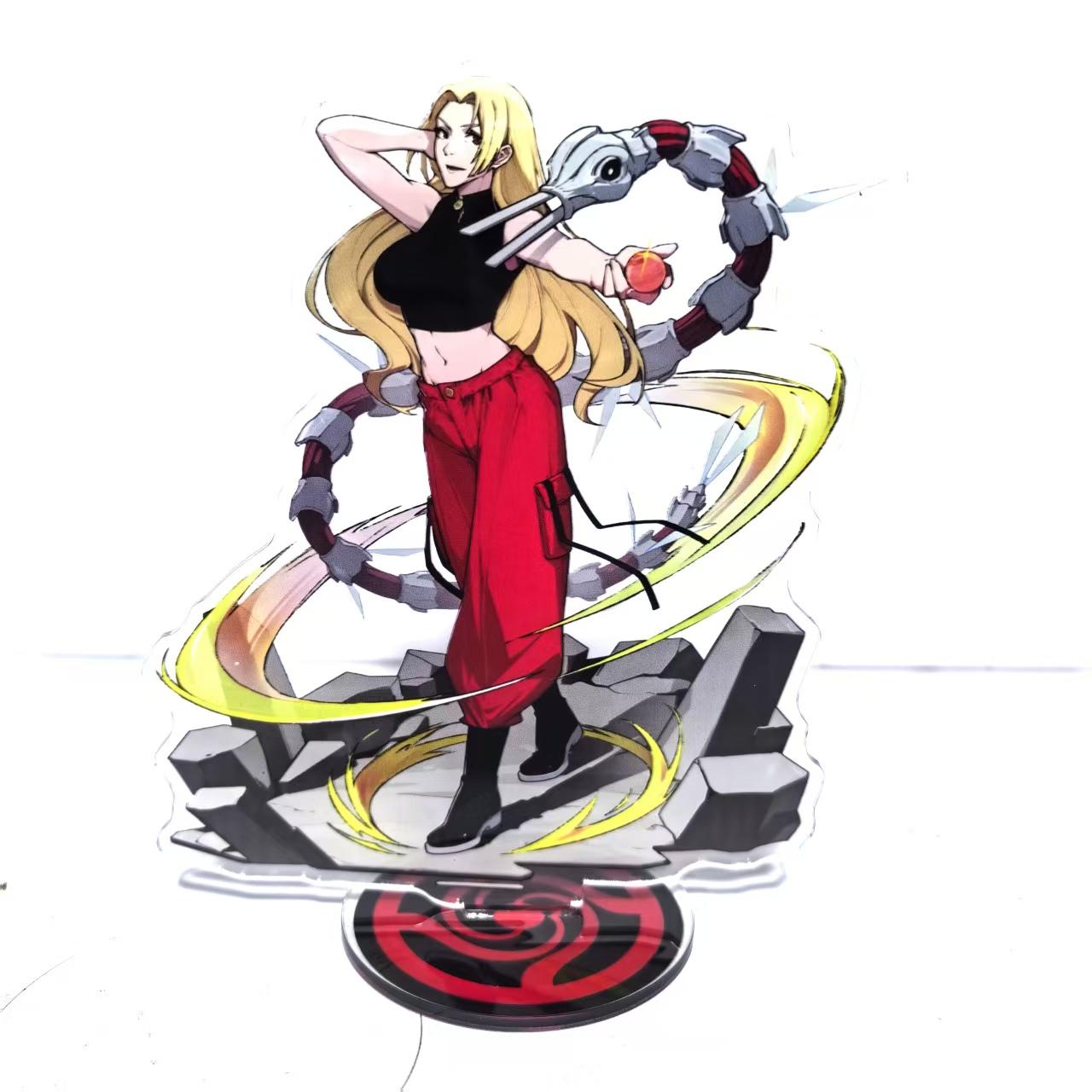 

Jujutsu Kaisen Choso Satoru Gojo Fushiguro Toji Geto Suguru Акрилова підставка Модель Kawaii Мультяшна пляшка Inumaki Toge Desk Decor Kid Friendly 15cm