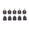 10Pcs Heel Repair Tips Pins Shoes Tips Taps Dowel Lifts Replacements Shoe Repair Heel Stoppers Protectors Accessories