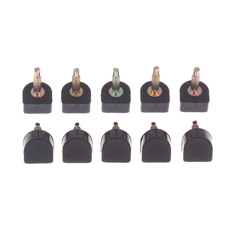 10Pcs Heel Repair Tips Pins Shoes Tips Taps Dowel Lifts Replacements Shoe Repair Heel Stoppers Protectors Accessories