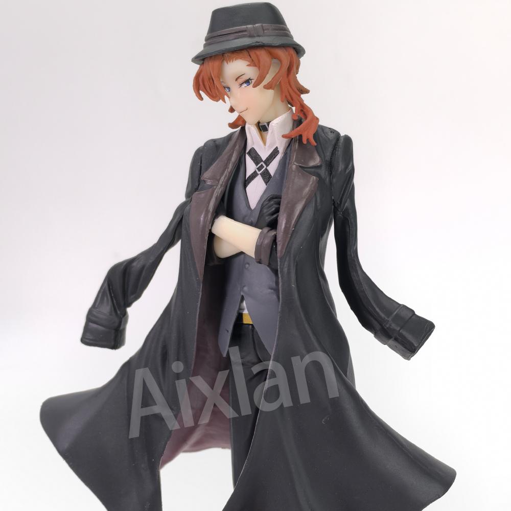 18см Фігурка Bungo Stray Dogs Накахара Чуя Дазай Осаму ПВХ Фігурка Дії Колекційна Модель Іграшки Подарунок Дитині Прикраси Лялька Іграшка