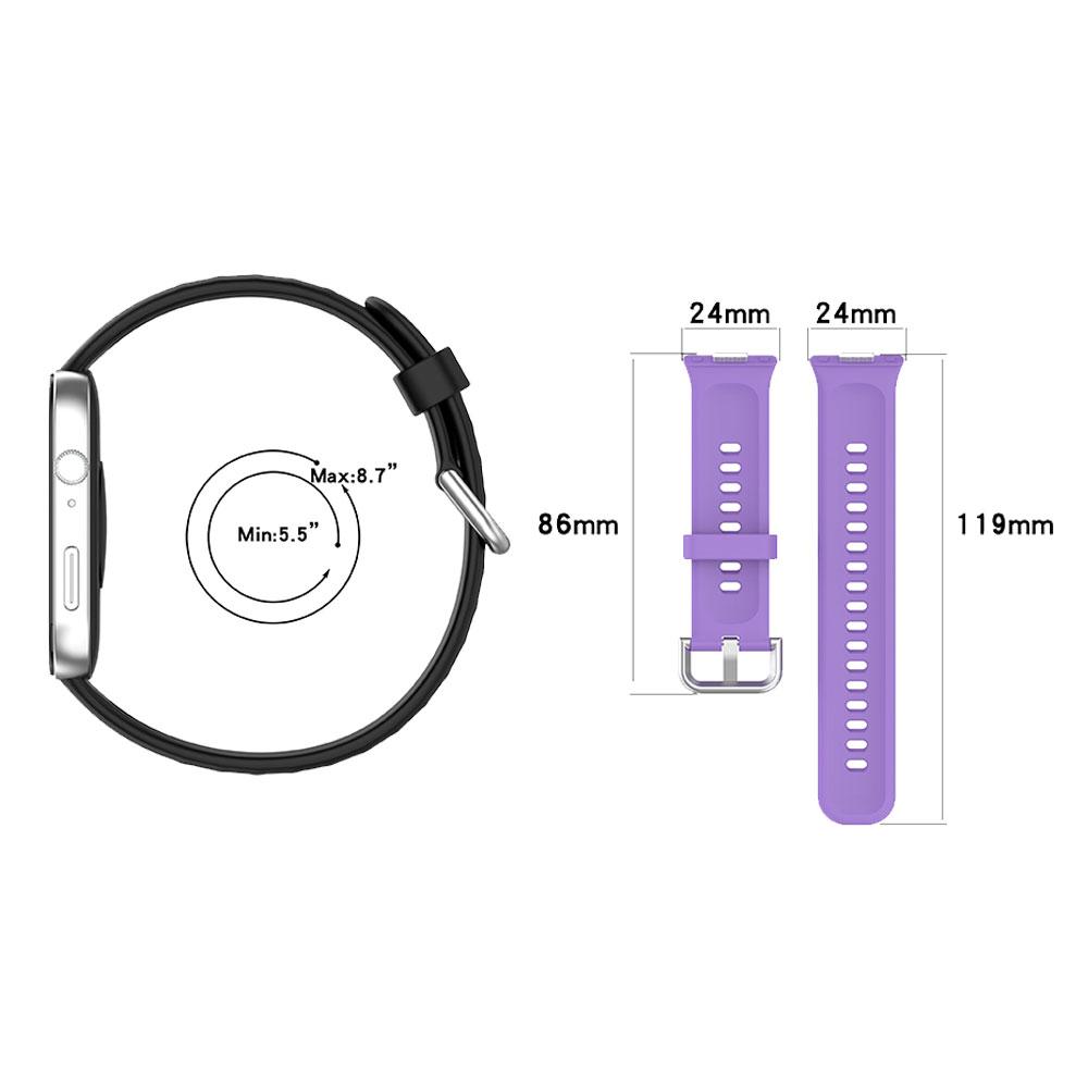 Silicone Watch Strap + Case For Huawei Watch Fit 3 Strap Replacement Band Huawei Watch Fit3 Strap With Case Screen Protector
