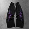 Pantalon de survêtement pour homme avec poches et cordon de serrage - Pantalon de survêtement large pour le salon, la course à pied, la piste, le yoga, le jogging