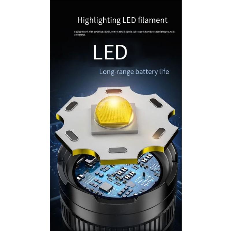 1PC Bicycle Night Riding Headlights Bright Children Riding Waterproof Road Charging Mountain Bike Lights Flashlight Equipment