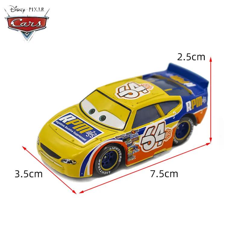 1:55 Disney Pixar Cars Lightning McQueen Digital Cars Metal Diecast Alloy Model Toys Cars Gift