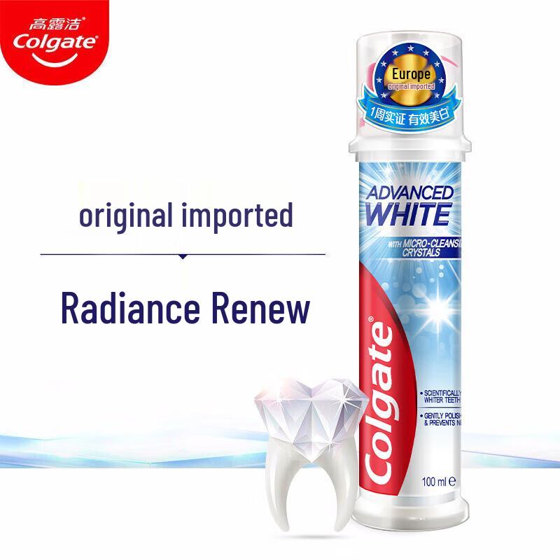 

Colgate Whitening & Fresh Breath Pump Toothpaste