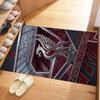 Liverpool Fc Customized Name Floor Rug Office Rug Design For Playrooms Dormitory Entryway Living Rooms Antislip Rug Anime Office Decor
