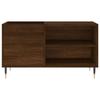 VidaXL Record Cabinet Brown Oak 85x38x48 Cm Engineered Wood 831699