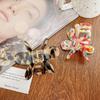 1PC NEW Flower Ponytail Shark Hair Clip for Women Claw Clip Thick Hair Acetate Hair Claw Clip Barrettes Hair Accessories