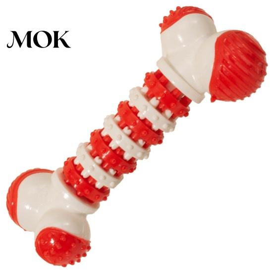 Dog Toys for Molar Chewing Indestructible Chew Interactive Puppy Teeth Bone Toy Cleaning Boredom Relief Soft Touch Gear Pet Aggressive Chewers