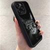 Angel Eye TPU Soft Phone Case for Samsung A05 A13 A23 A53 A14 A24 A34 A54 A15 A25 A35 A55 S20 S23 FE S24 Ultra Ae72 Cute Cat Black Design Art
