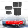 For Tesla New ModelY Juniper2025 2026 TPE metal pedal foot pad Waterproof Luggage Mat Wear-resistant Foot Pads ModelY Trunk Mats