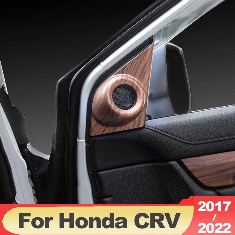 ABS vnútorné dvere A-stĺpik rám výškového reproduktora ozdobné polepy úprava potreby Pre Honda crv CR-V 2017 2018 2022