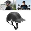 Motorcycle Helmet Security Men Women Portable Impact Resistant ABS(Black A0322 )