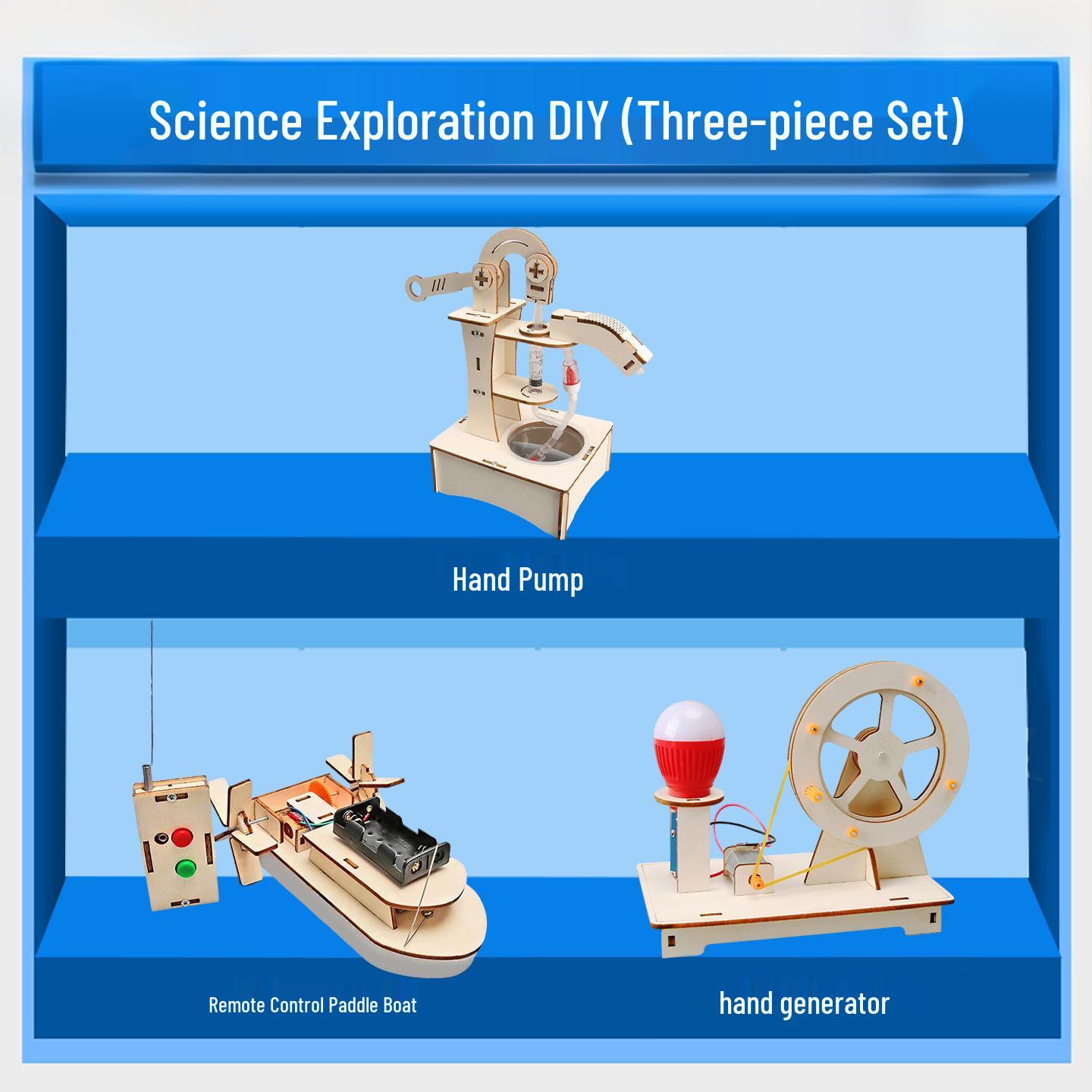 

Дитячий набір для наукових експериментів: Навчальні інструменти ручної роботи для учнів початкових класів