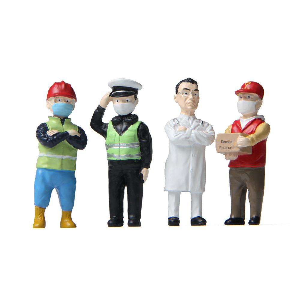 Bonecas Miniaturas Feitas à Mão: Unindo Pessoas na Luta Contra a Epidemia