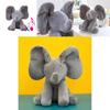 Peluche Cantante Nascondino Pelle di Elefante con Imbottitura in Cotone PP per il Gioco dei Bambini