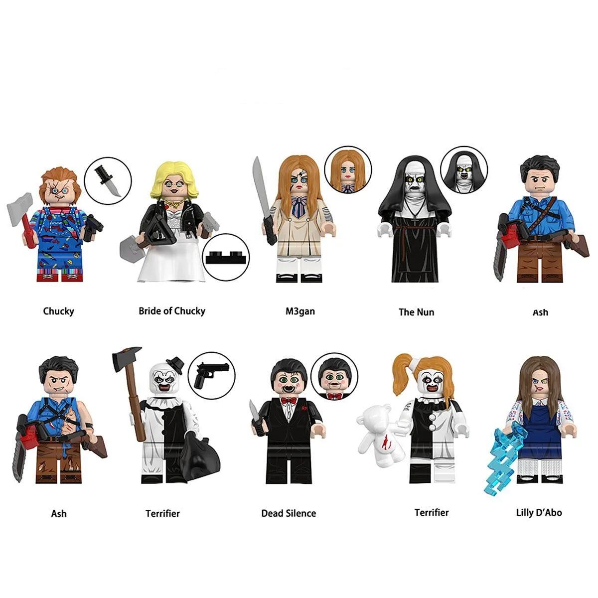 

Halloween Series Triangle Head Assembly Figure Toys