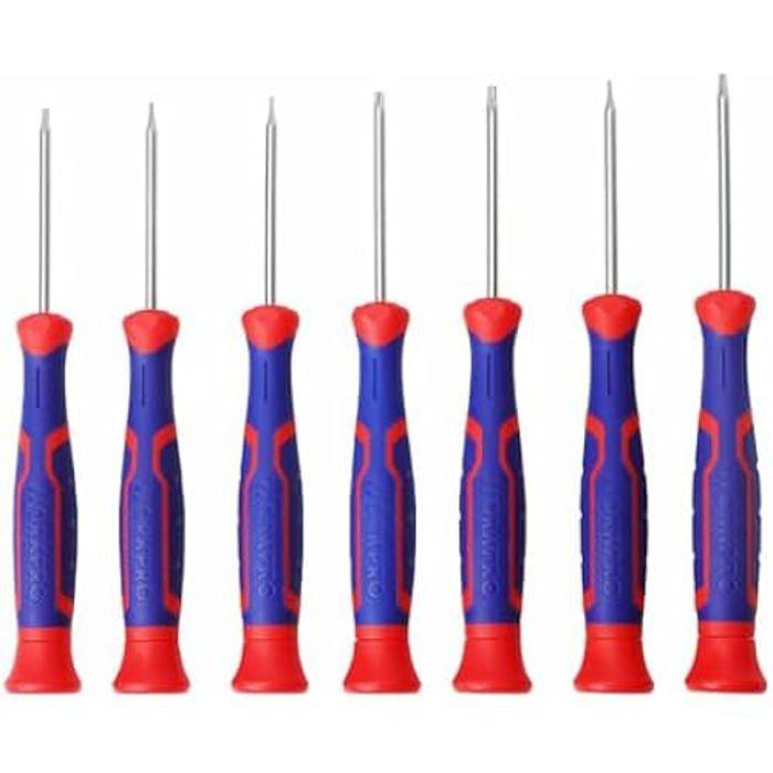 Set De Tournevis De Précision - Workpro - 7 Pièces - Multicolores - Compact - Rapport Qualité-prix