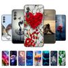 Handyhüllen Für Samsung Galaxy M36 5G Hülle Weiche Silikonhülle Für Samsung M36 Hüllen M 36 M366B Stoßfest Beliebte Blumenhüllen