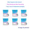 6/12Pcs Toilet Bowl Cleaner Tablets, Long Lasting Automatic Blue Cleaning Blocks for Stain Removal and Bathroom Freshness