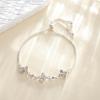 Korean Style Zircon Flower Bracelet for Women - Trendy, Simple, Personalized Design