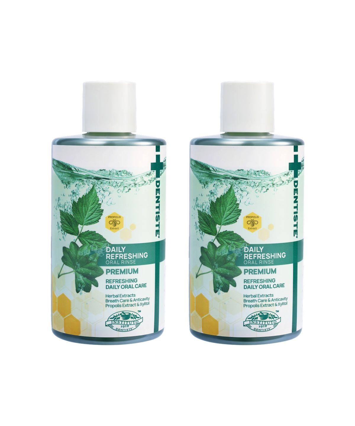 Dentiste Daily Refreshing Oral Rinse 500ml x 2