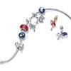 Pandora Blue Globe Clip Charm  799429c01