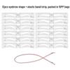 Silicone Eyebrow Guide: Wearable, Double-Layered, Soft Grooming Tool for Effortless Definition