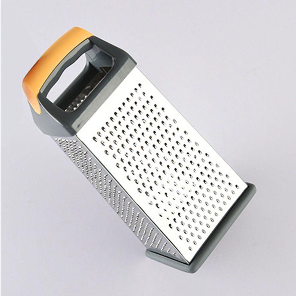Cheese Cutter 4-Sided Stainless Steel Vegetable Cutters Grip Box Grater Food Shredder Kitchen Tools