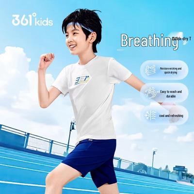 361° Unisex Youth Quick-Dry Short Sleeve Athletic T-Shirt