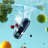 Cordless Working Vegetable Cleaning Machine Kitchen for Removing Pesticide Residues Portable Capsule Washing Machine
