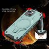 For iPhone 14 Case Compatible with MagSafe Four Corner Airbags PC+TPU Phone Cover