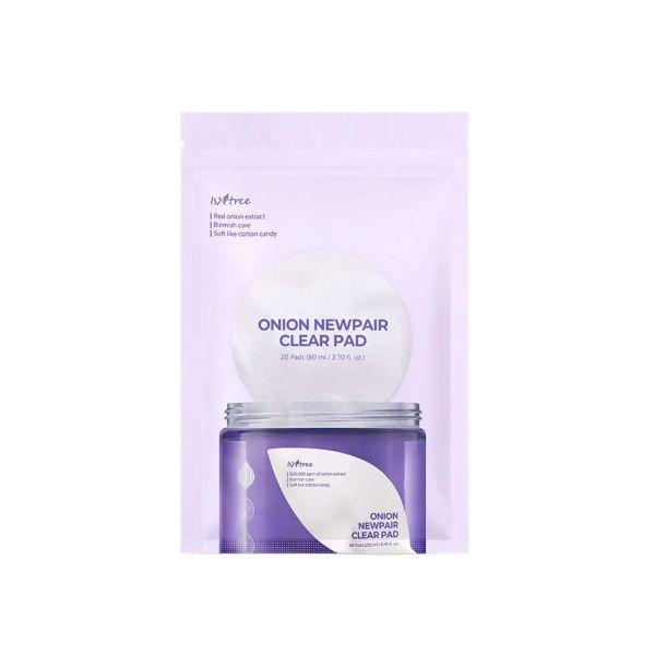 Isntree Onion Newpair Clear Pad Сменные диски 20 шт. 80 мл