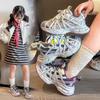 2026 Spring/Autumn Lightweight Girls' Breathable Sports Shoes – Shock Absorbing, Comfortable, Fashionable, Versatile, Trendy.