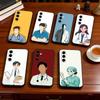 Cartoon Doctor Phone Case For Samsung Galaxy A73,A72,A71,A70,A53,A52,A51,Others Soft Black Cover