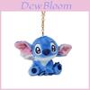 Lilo Stitch Plüsch Schlüsselanhänger mit weichem Kurzplüsch für Rucksackzubehör und Sammlerfans