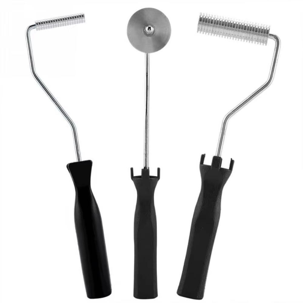 3pcs/set Multifunctional Fiberglass Roller Tools Wear Resistant Laminating Roller  Construction
