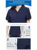 Elastic V-neck Doctor & Nurse Work Uniform - Washable Surgical Gown Suit Set.
