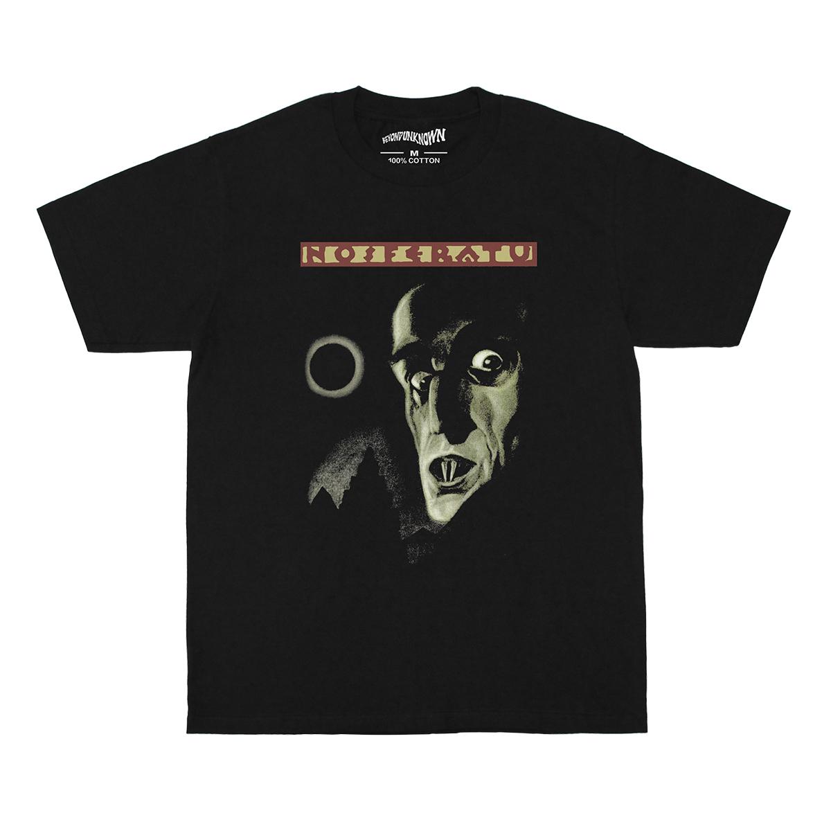 Nosferatu a Symphony of Horror TShirt Vampire Movie Unisexs Tops Clothing Short Sleeve Summer Loose Cotton Unisex Graphic Shirt S