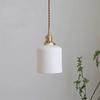 Vintage Glass Pendant Lamps Brass Ceramic Chandelier  For Dining Room Japanese Zen Tea Room Bedroom Bedside Home Decor Lightings
