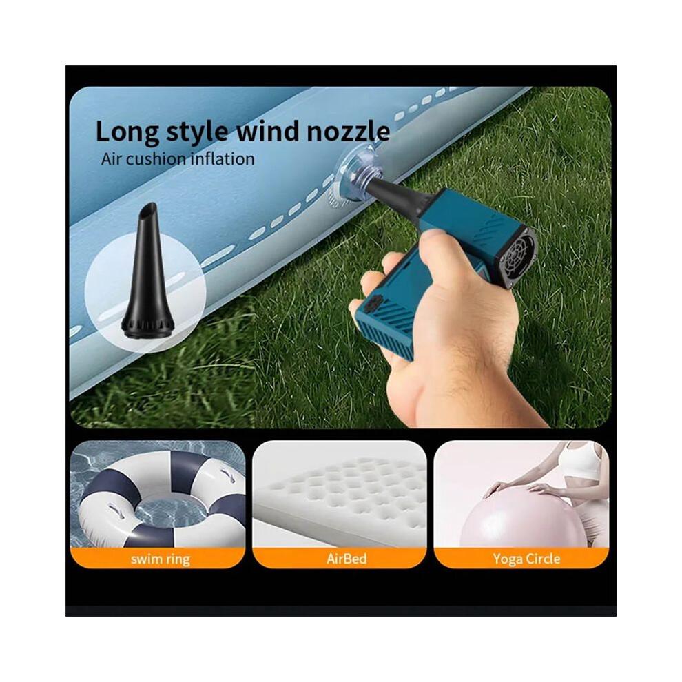 130000RPM Hight Power Outdoor Handheld Fan Camping Violent Fan Motor Turbofan Portable Vacuum Cleaner and Dust Blower A