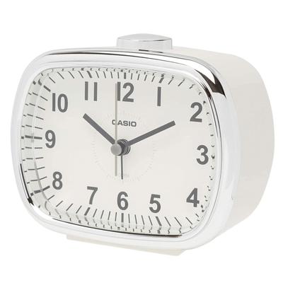 CASIO Alarm Clock, Cream, Analog, Snooze, Light, Retro, TQ-159-7JF