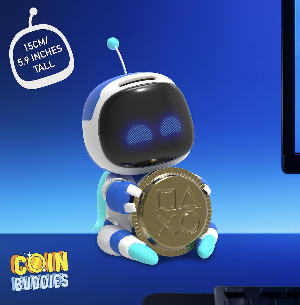 Astro Bot - Coin-shaped piggy bank